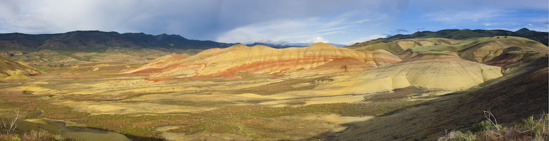 The Painted Hills